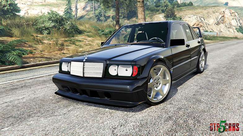 Mercedes-Benz 190 E Evolution II v1.2 [replace] - front view
