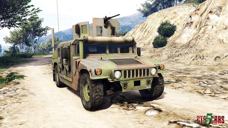 HMMWV M-1116 Woodland v1.1 [replace] for GTA 5