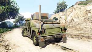 HMMWV M-1116 Woodland v1.1 [replace] - rear view