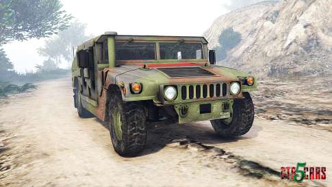 HMMWV M-1116 Unarmed Woodland [replace] for GTA 5