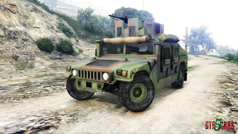 HMMWV M-1116 Woodland v1.1 [replace] - front view