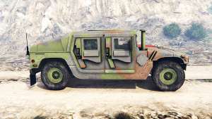 HMMWV M-1116 Unarmed Woodland [replace] - side view