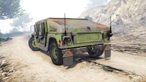 HMMWV M-1116 Unarmed Woodland [replace] - rear view