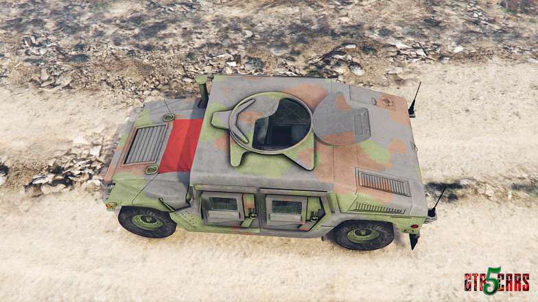 HMMWV M-1116 Unarmed Woodland [replace] - exterior