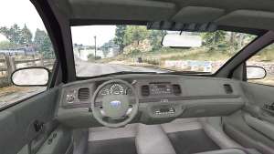 Ford Crown Victoria 2001 police [replace] - interior