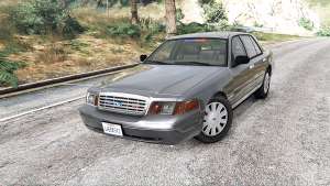 Ford Crown Victoria 2001 police [replace] - front view