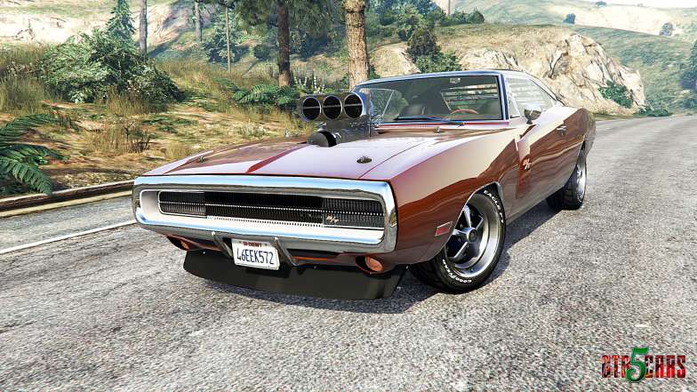 Dodge Charger RT (XS29) 1970 v4.0 [replace] - front view