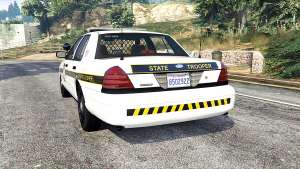 Ford Crown Victoria State Trooper [replace] - rear view
