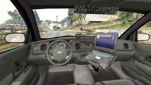 Ford Crown Victoria Undercover Police [replace] - interior