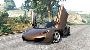 McLaren MP4-12C 2011 v1.1 [replace] - front view