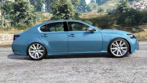 Lexus GS 350 F-Sport 2013 v1.1 [replace] - side view