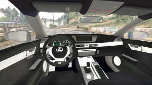 Lexus GS 350 F-Sport 2013 v1.1 [replace] - interior