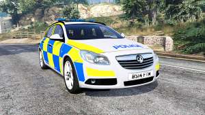 Vauxhall Insignia Tourer Police v1.1 [replace] for GTA 5