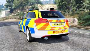 Vauxhall Insignia Tourer Police v1.1 [replace] - rear view