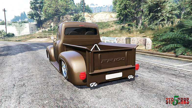 Ford FR100 1953 stance v1.1 [replace] - rear view