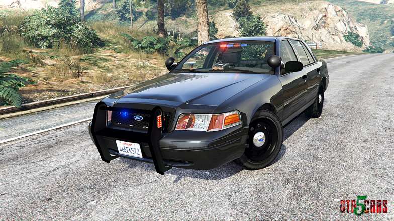 Ford Crown Victoria FBI v3.0 [replace] - front view