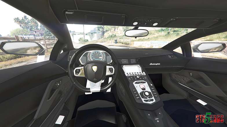 Lamborghini Aventador LP 700-4 LAPD [replace] - interior
