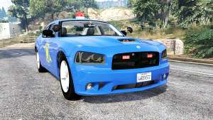 Dodge Charger Michigan State Police [replace] for GTA 5