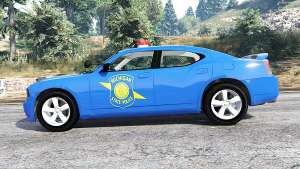 Dodge Charger Michigan State Police [replace] - side view