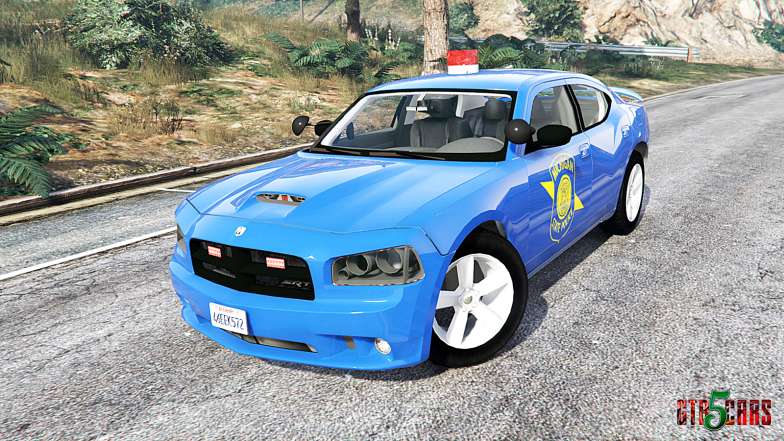 Dodge Charger Michigan State Police [replace] - front view
