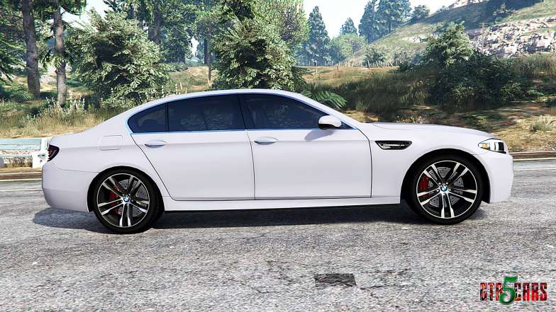 BMW M5 (F10) 2012 [replace] - side view