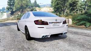 BMW M5 (F10) 2012 [replace] - rear view