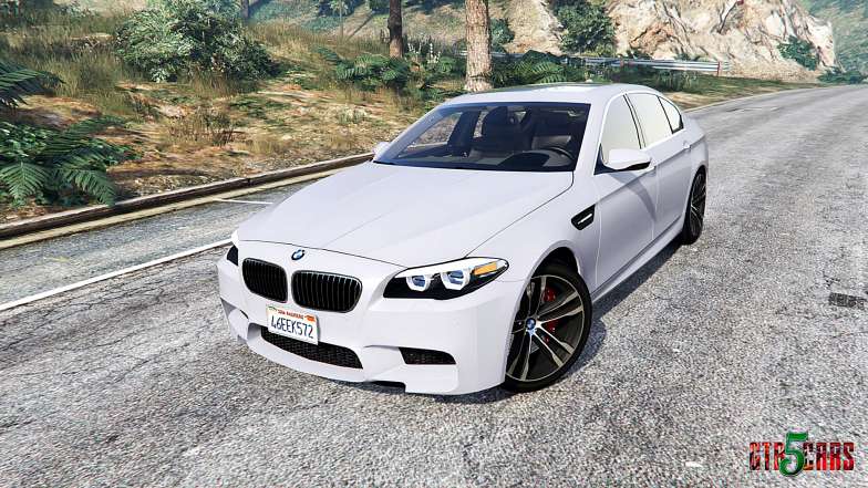 BMW M5 (F10) 2012 [replace] - front view