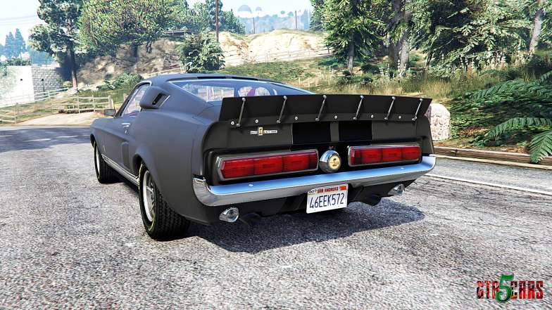 Shelby GT500 1967 tuning [replace] - rear view
