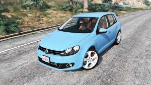 Volkswagen Golf (Typ 5K) v2.1 [replace] - front view