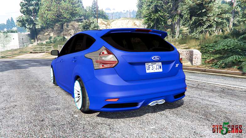Ford Focus ST (C346) 2013 v1.1 [replace] - rear view