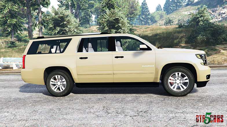 Chevrolet Suburban Unmarked Police [replace] - side view