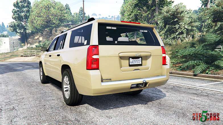 Chevrolet Suburban Unmarked Police [replace] - rear view