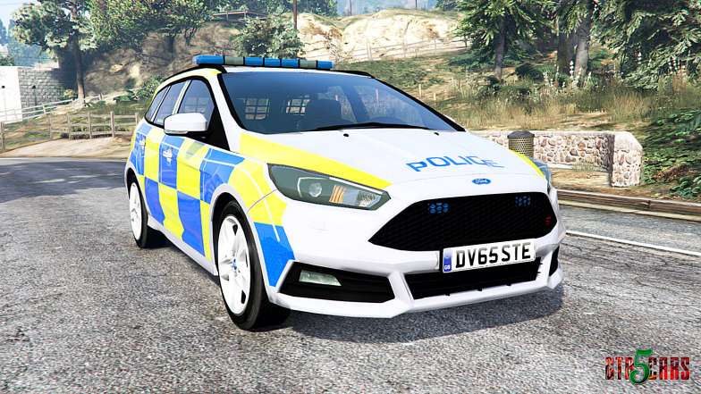 Ford Focus ST Turnier (DYB) Police [replace] for GTA 5