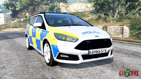 Ford Focus ST Turnier (DYB) Police [replace] for GTA 5