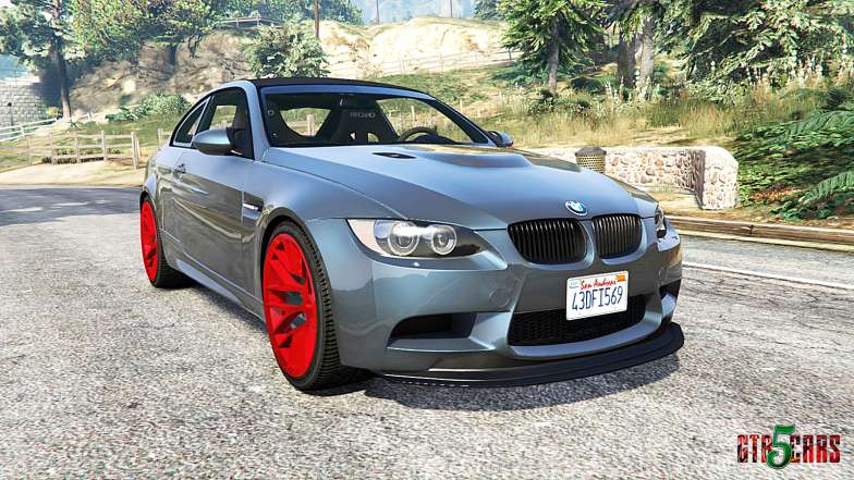 BMW M3 GTS (E92) 2010 real taillight [add-on] for GTA 5