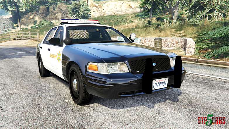 Ford Crown Victoria Sheriff CVPI [replace] for GTA San Andreas