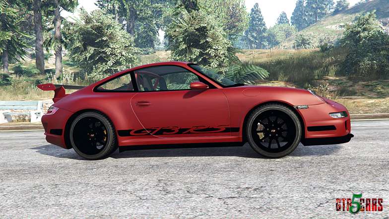 Porsche 911 GT3 RS (997) 2007 v1.1 [replace] - side view