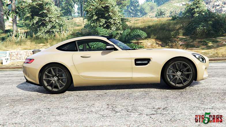 Mercedes-AMG GT (C190) 2016 v2.2 [replace] - side view