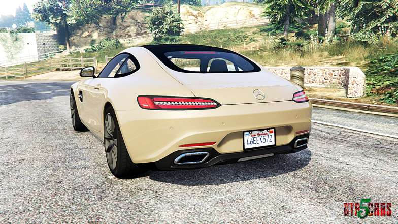Mercedes-AMG GT (C190) 2016 v2.2 [replace] - rear view