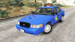 Ford Crown Victoria Police CVPI v2.0 [replace] - front view