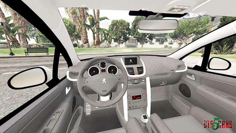 Peugeot 207 RC 2007 v0.3 [add-on] - interior