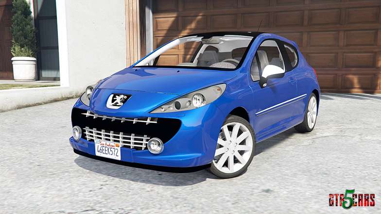 Peugeot 207 RC 2007 v0.3 [add-on] - front view