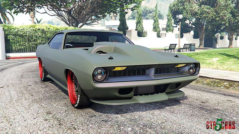 Plymouth Cuda 1970 Torc [add-on] for GTA 5