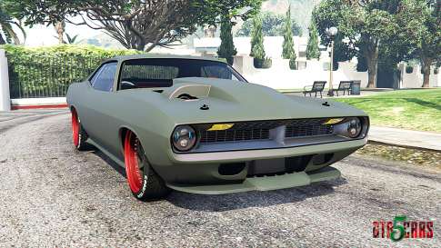 Plymouth Cuda 1970 Torc [add-on] for GTA 5