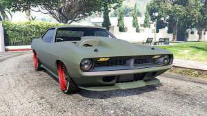 Plymouth Cuda 1970 Torc [add-on] for GTA 5