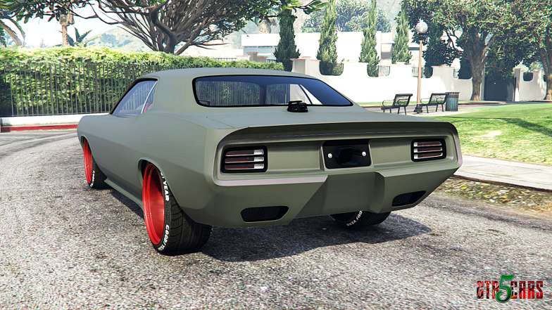 Plymouth Cuda 1970 Torc [add-on] - rear view