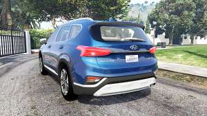 Hyundai Santa Fe (TM) 2018 [add-on] - rear view