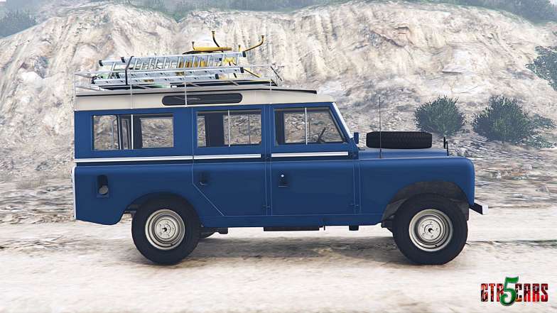 Land Rover Series II 109 Station Wagon 1971 - side view