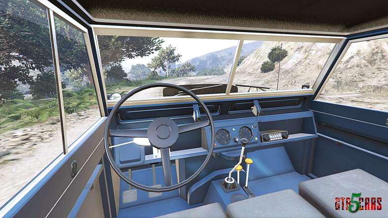 Land Rover Series II 109 Station Wagon 1971 - interior