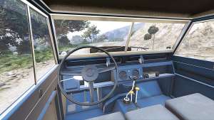 Land Rover Series II 109 Station Wagon 1971 - interior